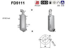 AS DPF Rußpartikelfilter Dieselpartikelfilter FD5111 Cordierit für OPEL COMBO BU