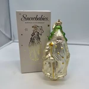 DEPARTAMENTO 56 Snowbabies Vidrio Soplado Adorno: Jack Frost - Navidad Santa CAJA - Imagen 1 de 17