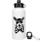 'Rabbit With Hat & Bow Tie' Reusable Water Bottles (WT037738)
