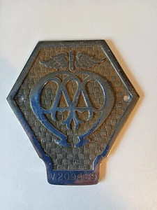 AA Type 7 Commercial badge.Automobile association badge. - Foto 1 di 3