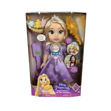Disney Princess Rapunzel Doll Magic In Motion Hair Glow Sings Talks NIB