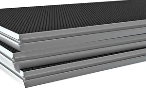 Bühnenpodest Wetterfest TÜV Podestbühne 2x1m  inkl. 20cm Podestfüsse - Bild 1 von 5