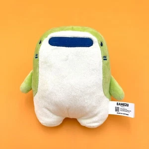 Samezu Pastel Plush 6.5" Jinbe Plush Green Shark NWT - Picture 1 of 3