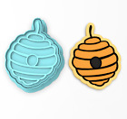 Coupe-cookies de ruche et timbre | Guêpe d'abeille frelon sirop miel reine bourdon cire d'abeille