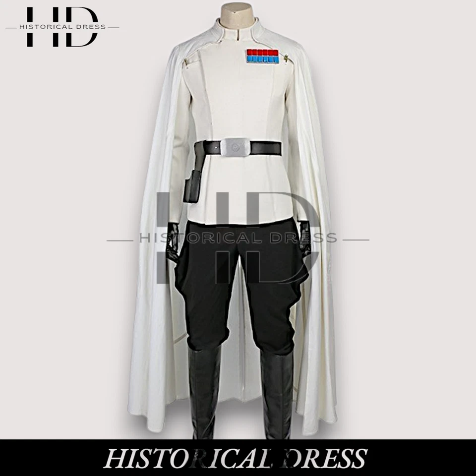 Orson Krennic Cosplay Costume Rogue One | Jacket, Cape & Pants Full Set - Image 1 of 4