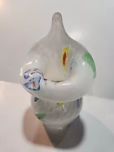 Murano Style Jack In The Pulpit 6 Inches. H On The Bottom - Picture 1 of 6