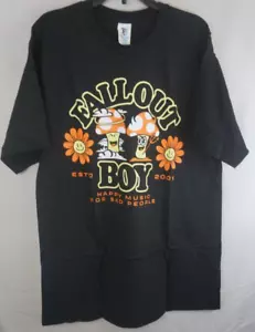 Fall Out Boy Happy Music For Sad People T-Shirt Gift For Fans T-Shirt Unisex LG - Picture 1 of 4
