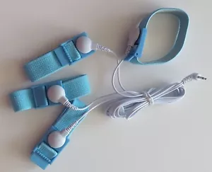 4 x Reizstrom Schlaufen verstellbar mit Kabel E-STIM ESTIM TENS EMS EROSTEK PES - Bild 1 von 1