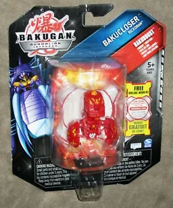 Bakugan Gundalian Invaders Bakucloser Rickoran (RED) Bakuboost - NIB - Picture 1 of 5