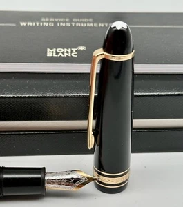 PIX MONTBLANC M KOLBEN FÜLLER Feder 14k BOXED MEISTERSTÜCK - Bild 1 von 5