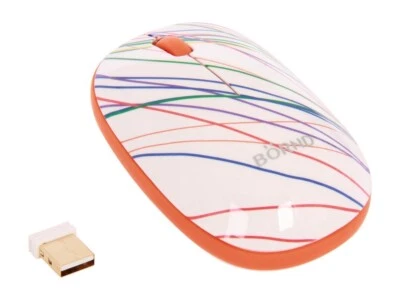 BORND E220 Bluetooth 2000 DPI Ambidextrous Slim-Rainbow mice - Image 1 of 4