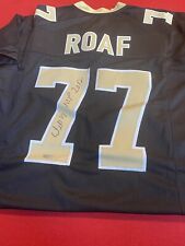 Willie Roaf Autographed/Signed Jersey TRISTAR New Orleans Saints