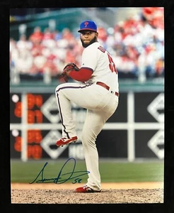 SERANTHONY DOMINGUEZ Signed Autographed 11 x 14 Photo Philadelphia Phillies COA - Picture 1 of 1