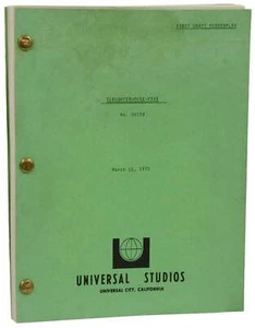 Slaughterhouse Five ~ First Draft Screenplay ~ STEPHEN GELLER Kurt Vonnegut 1970 - Imagen 1 de 3