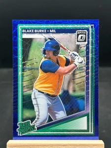 Donruss Baseball 2025 - Blake Burke - Láser azul óptico Prizm Rated Prospect - 179 - Imagen 1 de 2