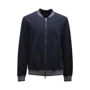 M6771 FELPA UOMO PESERICO MAN FULL-ZIP SWEATSHIRT BLUE - Bild 1 von 4