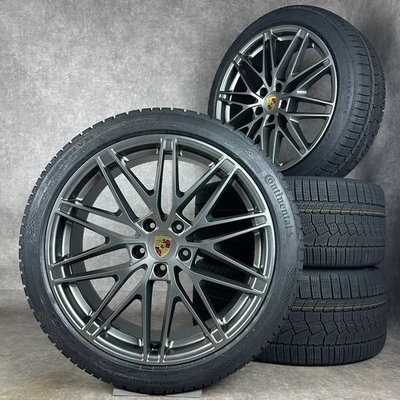 Winterräder Porsche Macan Electric EV 22" Original RS Spyder 95C044600H TOP 19% - Bild 1 von 4