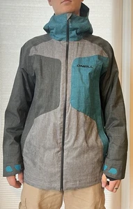 Herren Ski- / Snowboardjacke in L von O'Neill in Grau/Blau mit Nierengurt - Bild 1 von 10