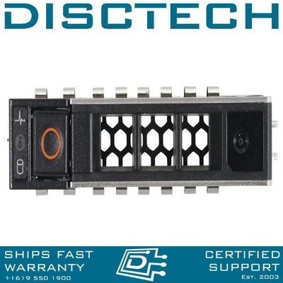 Dell DXD9H / 0DXD9H SAS / SATA 2.5in SFF Hard Drive Tray/Caddy with screws - Image 1 of 4