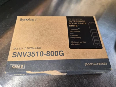 Synology SNV3510 M.2 800 GB PCI Express 3.0 NVMe OPEN BOX NEW - Image 1 of 2