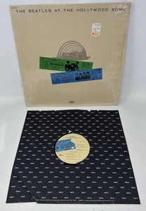 The Beatles At The Hollywood Bowl 1977 Vinyl LP Capitol SMAS-11638 In Shrink - Foto 1 di 14