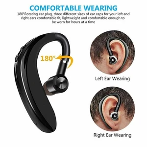 Bluetooth 5.0 Headset Wireless Earpiece Handsfree Earphone Earbuds SALE L2R1 - Picture 1 of 16