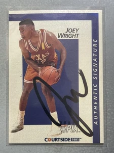 1991 Courtside #43 Joey Wright Autographs - Picture 1 of 2