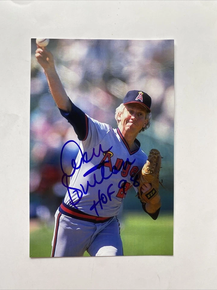 DON SUTTON California Angels Baseball Autographed Signed Photo Picture HOF COA - Image 1 of 1