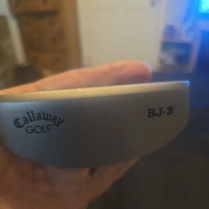 Callaway BJ-3 Bobby Jones Mallet Putter 34 pollici RH impugnatura da golf con albero in acciaio - Foto 1 di 5