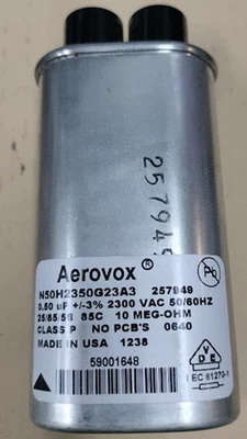 CAPASITOR MAYTAG 59001648 Foto 1 de 2