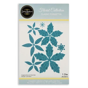 Jamie Rodgers Crafts - Classic Poinsettia Die - Florist Collection - Picture 1 of 8