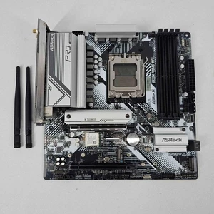 Placa madre para juegos AsRock B650M PRO RS WiFi AM5 microATX - Imagen 1 de 8