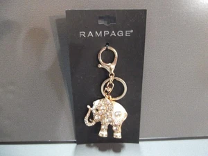 Einzigartiges Sammlerstück Schlüsselanhänger 2 Zoll Metall funkelnder Elefant - Bild 1 von 6