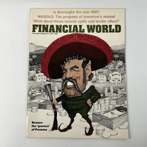 Financial World Magazine Vtg March 27 1974 #13 Volume 141 Rare Ads - Picture 1 of 4