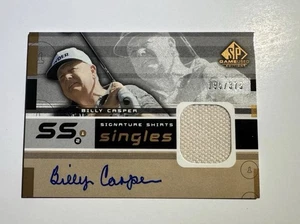 Billy Casper 2003 SP Game Used Edition Singles Patch Auto #195/375 #F9S-BC - Picture 1 of 12