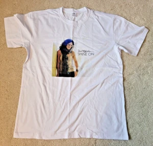 Camiseta de concierto de gira SARAH MCLACHLAN Shine On 2014 XL blanca no usada sin usar - Imagen 1 de 14