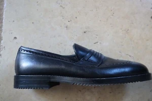 Neu schwarz Leder Bally of Switzerland elegante Budapester Halbschuhe 7,5 E - Bild 1 von 7