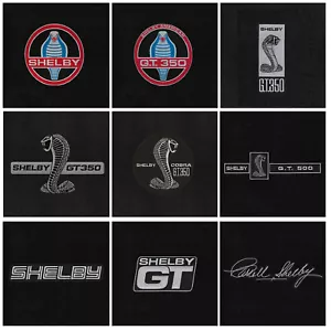 Lloyd Mats Velourtex Shelby Mustang Black Trunk Mats (1965-1970) - Foto 1 di 27