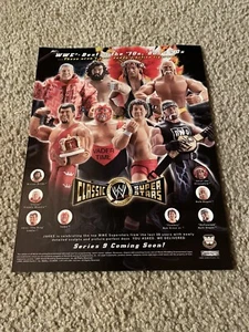 2005 JAKKS WWE CLASSIC SUPERSTARS SERIES 9 FIGURE PRINT AD BRUISER BRODY VADER - Picture 1 of 1