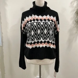 SO zugeschnitten strukturierter Damen-Rollkragenpullover Medium neu mit Etikett - Bild 1 von 12
