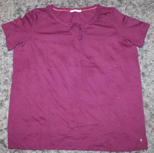 CECIL ღღ T-Shirt kurzarm ღღ lila ღღ Gr. XXL (46) ღღ - Bild 1 von 2