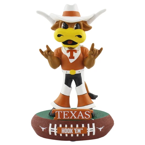 Texas Longhors Mascot Texas Longhorns Baller Special Edition Bobblehead NCAA Cover