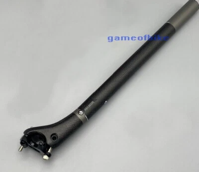 Tija de sillín de carbono ASIACOM 27,2 30,8 31,6*350 400 mm MTB bicicleta de carretera Foto 1 de 4