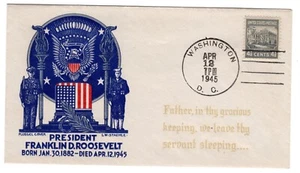 Franklin D. Roosevelt Death - Truman Inauguration 1945 Staehle - Picture 1 of 2