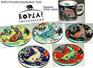 Cook Bopla Design Porzellan Ocean Untertasse Espresso - Bild 1 von 11