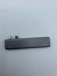 Moffo USB C Hub, Moffo 6 in 1 Type-C Multi-Port Hub Adapter, Thunderbolt 3 USB-C - Picture 1 of 3