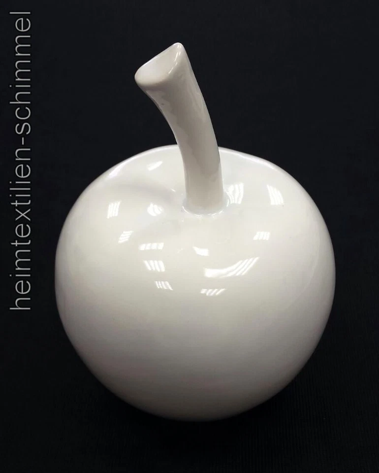 Porzellan APFEL Tischdekoration DEKOAPFEL Porzellandeko Tischdeko Dekoration - Bild 1 von 1