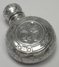 Victoria Sterling Silver Miniature Scent / Perfume Bottle – Hallmarked 1885