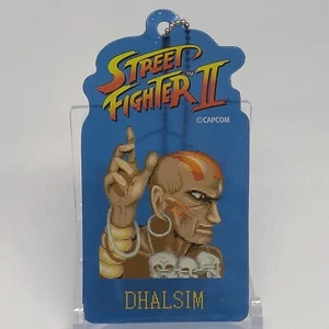Dhalsim Street Fighter Ⅱ 2 Yawaraka Clear Keychain Daiso Capcom Japanese Game - Picture 1 of 11