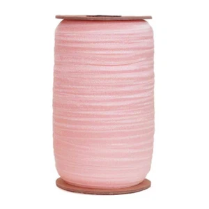 Balletto Rosa Ingrosso 5/8" 15mm Pieghevole Elastico 100yd - Foto 1 di 2